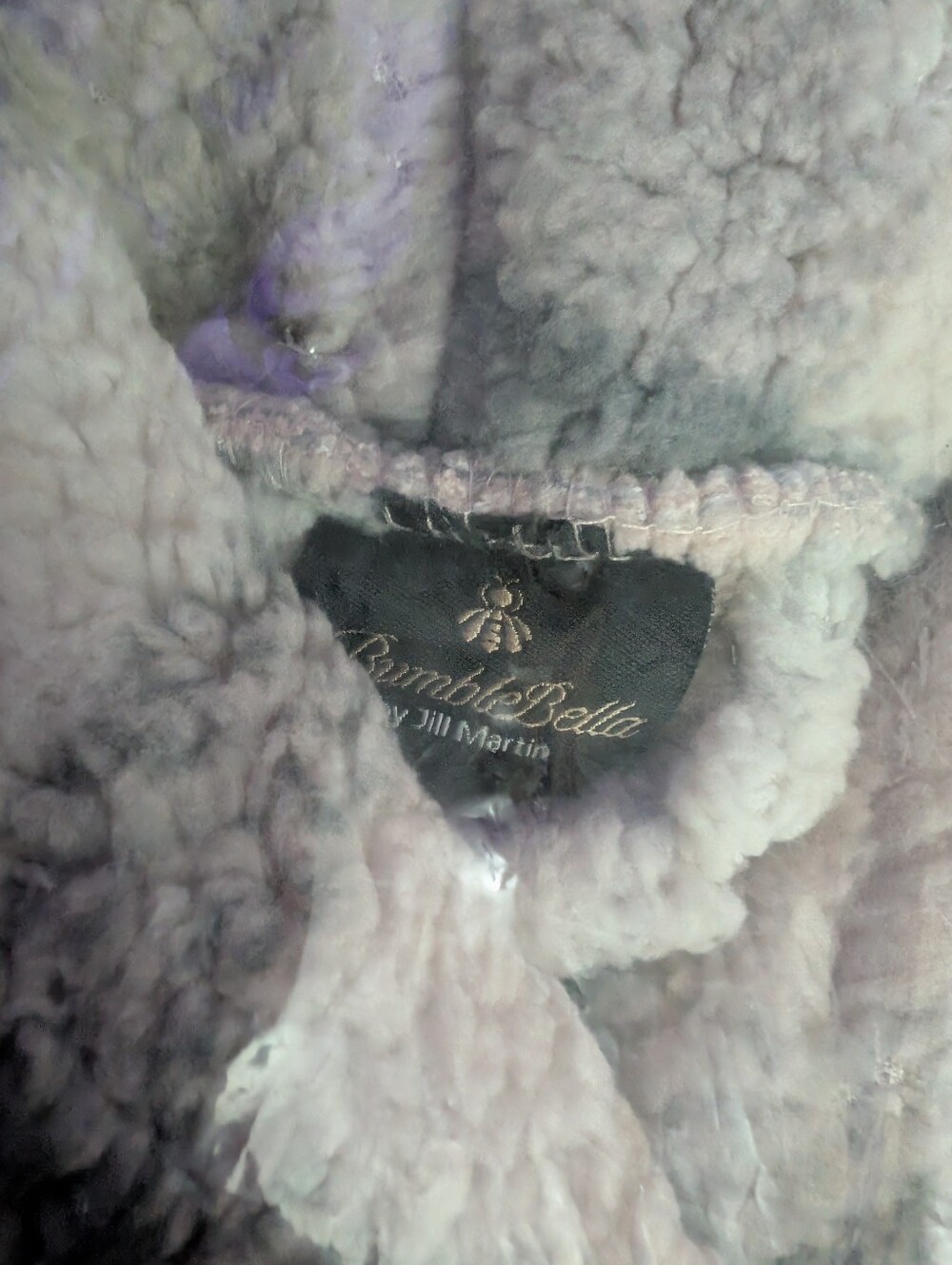 2/$30 Plaid Sherpa Lounger PXS/S BumbleBella By Jill Martin - Picture 3 of 5